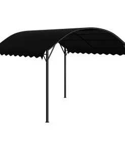 vidaXL Gazebo Fabric Anthracite