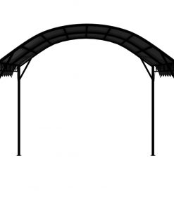 vidaXL Gazebo Fabric Anthracite