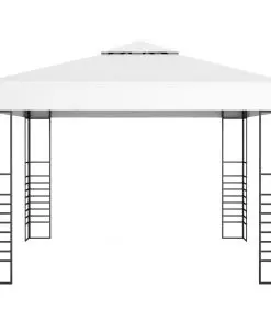 vidaXL Garden Marquee 3×3 m White