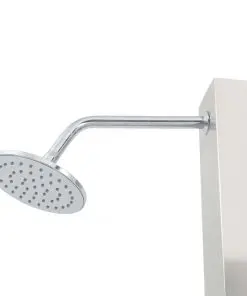 vidaXL Outdoor Shower Stainless Steel Straight