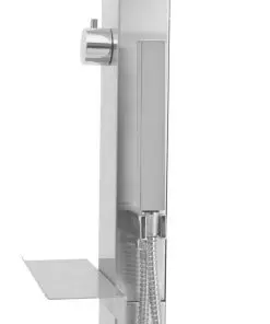 vidaXL Outdoor Shower Stainless Steel Straight