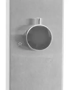 vidaXL Outdoor Shower Stainless Steel Straight