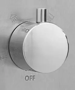 vidaXL Outdoor Shower Stainless Steel Square