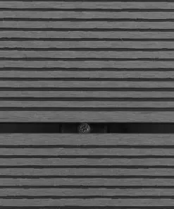 vidaXL Outdoor Shower Tray WPC Stainless Steel 80×62 cm Grey