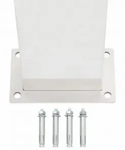 vidaXL Garden Shower Faucet 110 cm Stainless Steel