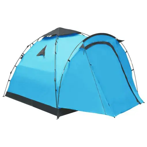 vidaXL Pop Up Camping Tent 3 Person Blue