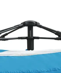 vidaXL Pop Up Camping Tent 3 Person Blue