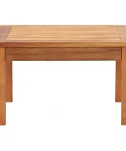 vidaXL Garden Coffee Table 60x60x36 cm Solid Acacia Wood