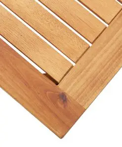 vidaXL Garden Coffee Table 60x60x36 cm Solid Acacia Wood