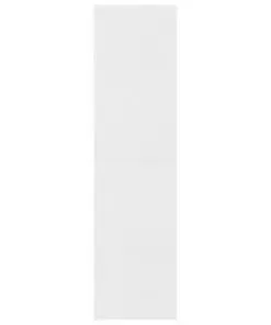 vidaXL Book Cabinet/Room Divider White 155x24x160 cm Chipboard