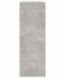 vidaXL Sideboard with 6 Drawers Concrete Grey 50x34x96 cm Chipboard
