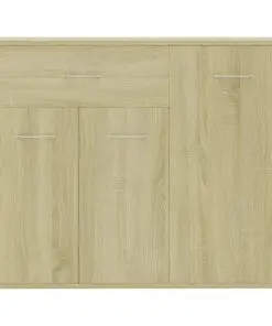 vidaXL Sideboard Sonoma Oak 88x30x70 cm Chipboard