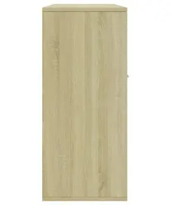 vidaXL Sideboard Sonoma Oak 88x30x70 cm Chipboard