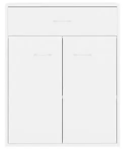vidaXL Sideboard White 60x30x75 cm Chipboard