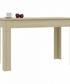 vidaXL Dining Table Sonoma Oak 120x60x76 cm Chipboard