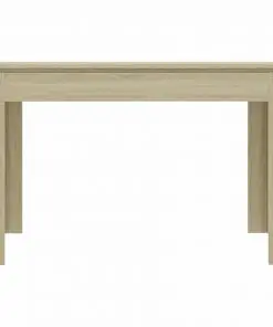 vidaXL Dining Table Sonoma Oak 120x60x76 cm Chipboard