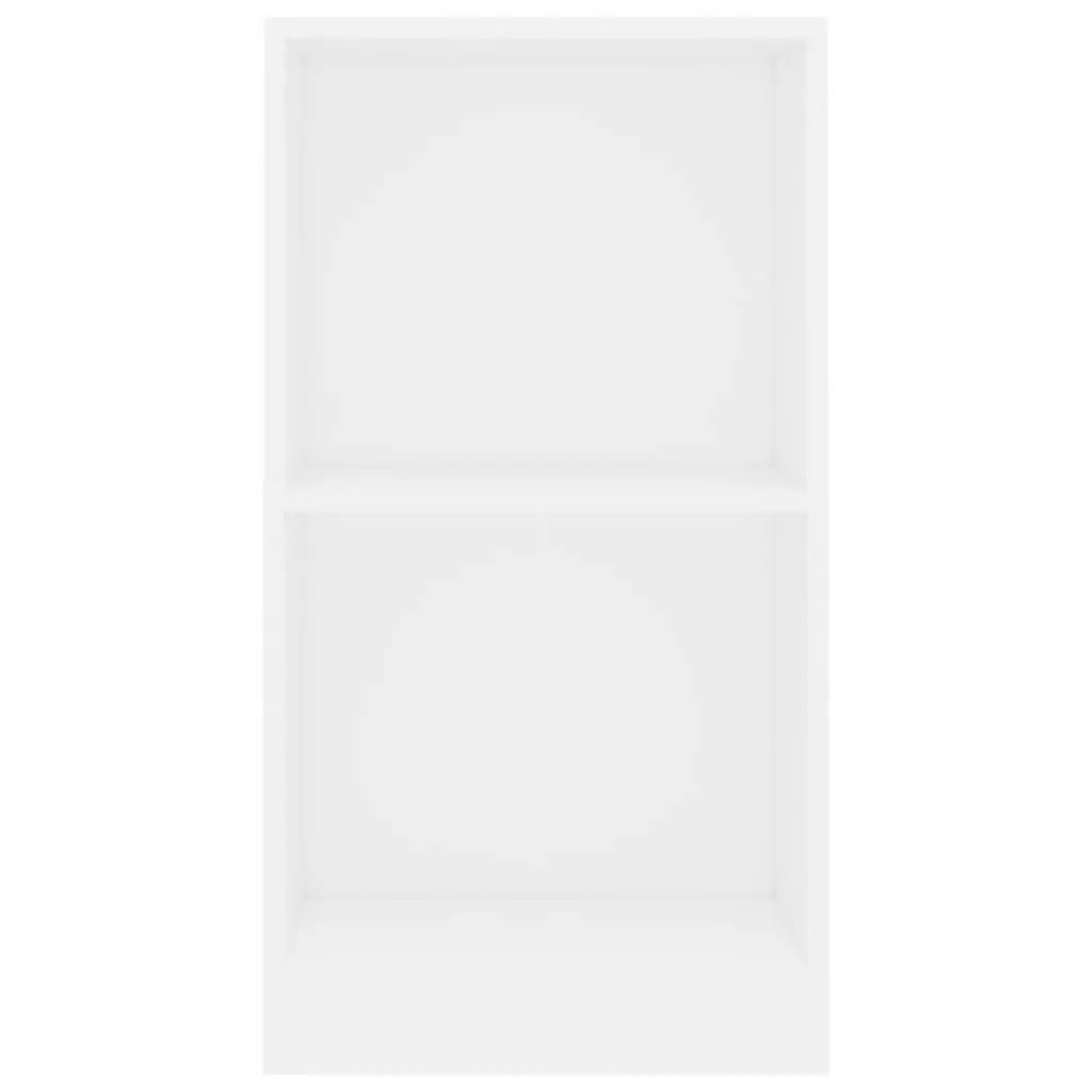 vidaXL Bookshelf White 40x24x75 cm Chipboard