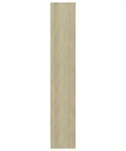 vidaXL 4-Tier Book Cabinet Sonoma Oak 40x24x142 cm Chipboard