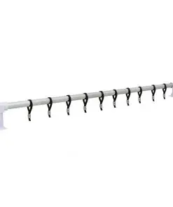vidaXL Pool Cover Roller with Plastic Base