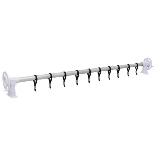 vidaXL Pool Cover Roller with Plastic Base