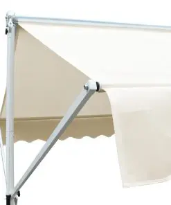 vidaXL Free Standing Awning 500×300 cm Cream