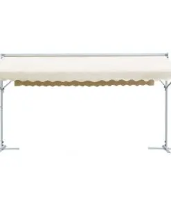 vidaXL Free Standing Awning 600×300 cm Cream