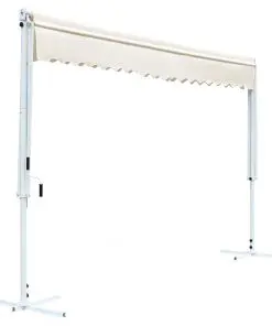 vidaXL Free Standing Awning 600×300 cm Cream