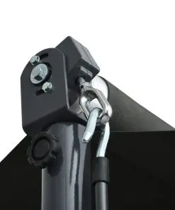 vidaXL Free Standing Awning 300×300 cm Anthracite