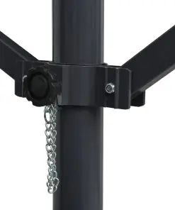 vidaXL Free Standing Awning 300×300 cm Anthracite