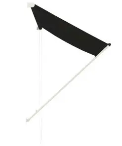 vidaXL Retractable Awning 100×150 cm Anthracite
