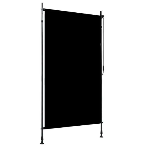vidaXL Outdoor Roller Blind 120×270 cm Anthracite