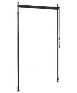 vidaXL Outdoor Roller Blind 120×270 cm Anthracite