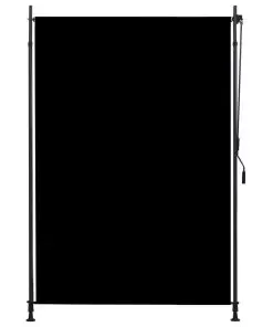 vidaXL Outdoor Roller Blind 150×270 cm Anthracite