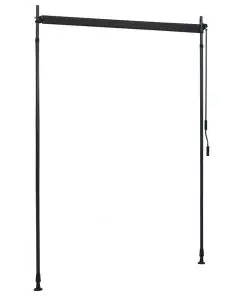 vidaXL Outdoor Roller Blind 150×270 cm Anthracite