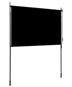 vidaXL Outdoor Roller Blind 200×270 cm Anthracite