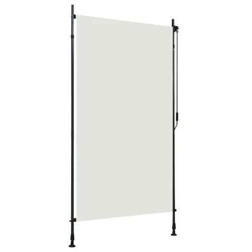 vidaXL Outdoor Roller Blind 120×270 cm Cream