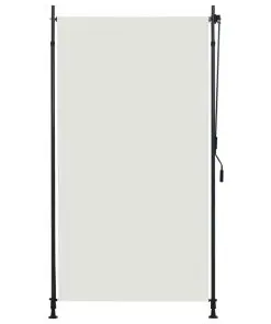 vidaXL Outdoor Roller Blind 120×270 cm Cream