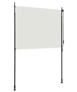 vidaXL Outdoor Roller Blind 150×270 cm Cream