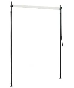 vidaXL Outdoor Roller Blind 150×270 cm Cream