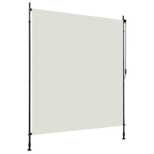 vidaXL Outdoor Roller Blind 200×270 cm Cream