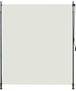 vidaXL Outdoor Roller Blind 200×270 cm Cream