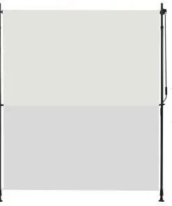 vidaXL Outdoor Roller Blind 200×270 cm Cream