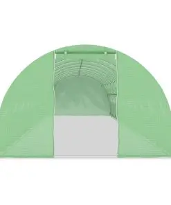 vidaXL Greenhouse with Steel Foundation 45 m? 15x3x2 m