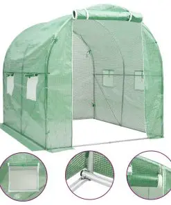 vidaXL Greenhouse 4 m² 2x2x2 m