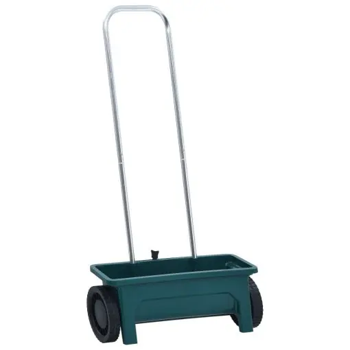 vidaXL Garden Spreader 12 L Aluminium