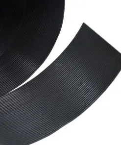 vidaXL Garden Edging Grey 10 m 10 cm PE