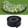 vidaXL Garden Edging Black 10 m 10 cm PE