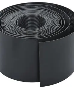 vidaXL Garden Edging Grey 10 m 15 cm PE