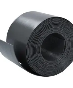 vidaXL Garden Edging Grey 10 m 15 cm PE