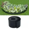 vidaXL Garden Edging Black 10 m 15 cm PE